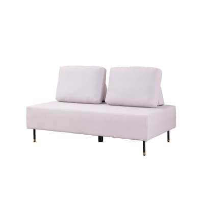 Carlo カルロ 幅160cm アイランドソファ ミルキーホワイト 【モーブル】【大川家具】