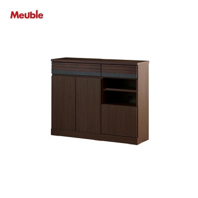 サイドボード 100cm シーン オークブラウン【モーブル/大川家具】