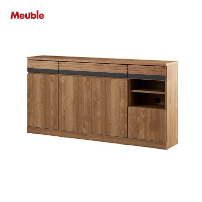 サイドボード 160cm シーン オークヴィンテージナチュラル【モーブル/大川家具】