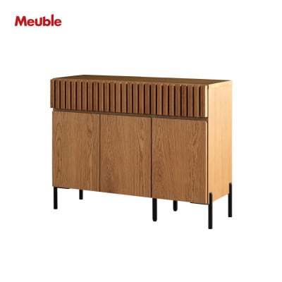 サイドボード 110cm ルーク2  オークヴィンテージナチュラル 【モーブル/大川家具】