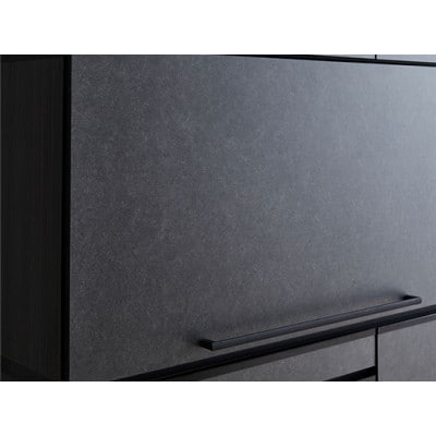 食器棚・レンジ台 幅100cm 新星【カラー:グレーストーン】