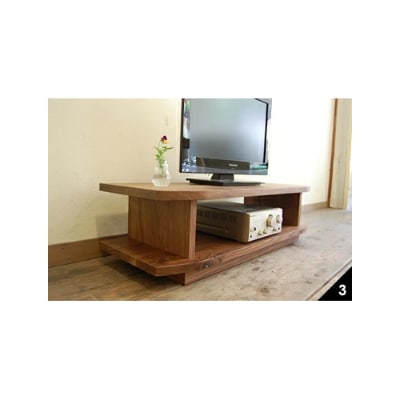 80ウォールナットミニテレビボード