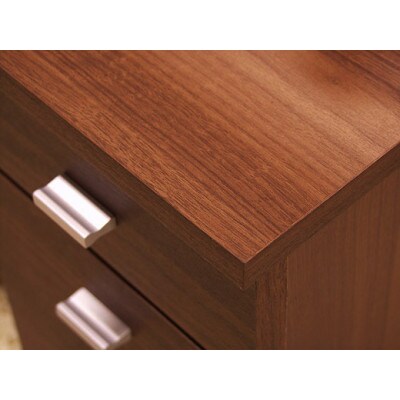 ロータイプドレッサー　ウォールナット色