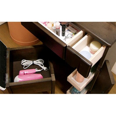 ダークブラウン】ドレッサー「レミー」 | 福岡県大川市 | ふるさと納税