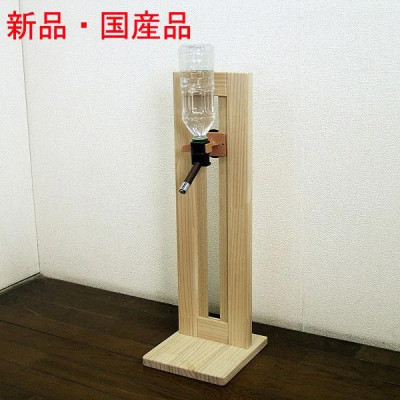 ハンドメイド国産品:犬・猫兼用　水飲みスタンド　シンプルタイプ
