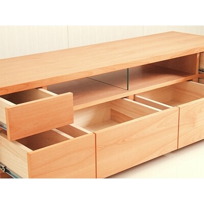 日本の職人の細かな技が魅せる【ネットワン150TVボード  アルダー】職人MADE大川家具『境木工』