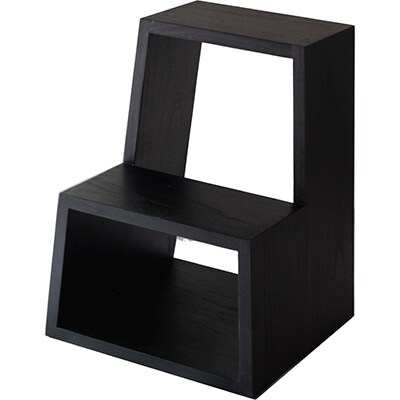 暮らしにプラスする小物家具【PRIMO ステップスツール  スミイロ】職人MADE大川家具『境木工』