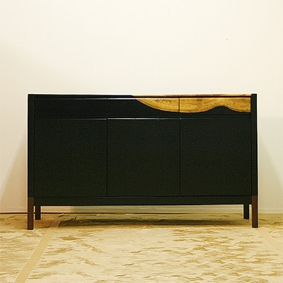 カウンターキャビネット　KUSU　135×45×80cm 　WAプラス