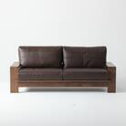 ソファ　MARRON180　180cm　ウォールナット　無垢材　WAプラス