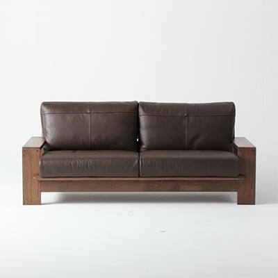 ソファ　MARRON180　180cm　ウォールナット　無垢材　WAプラス