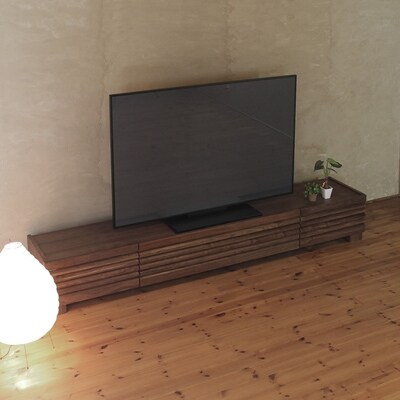 テレビボード　AZEKURA-wa　240×46×35　WAプラス
