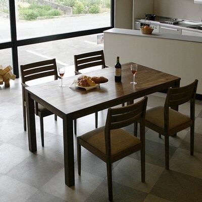 ダイニングテーブル　HOLZ-wa 140x85x72　大川市　WAプラス