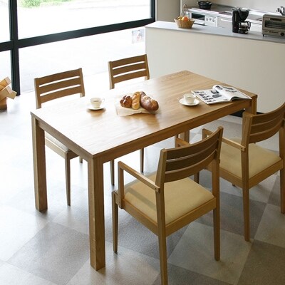 ダイニングテーブル　HOLZ-ho 150x85x72　大川市　WAプラス