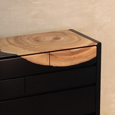 チェスト120　KUSU 120x45x95　楠　大川市　WAプラス