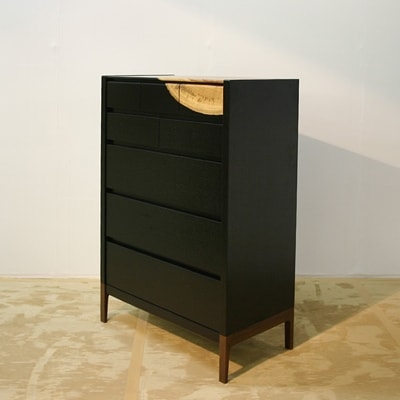 チェスト85　KUSU 85x45x118　楠　大川市　WAプラス
