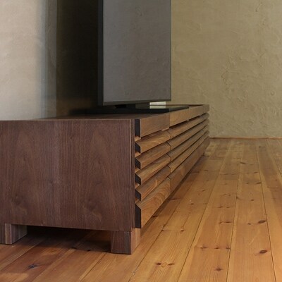 テレビボード　AZEKURA210-wa 210x46x35　ウォールナット　大川市　WAプラス