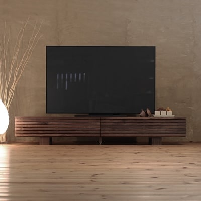 テレビボード SLIT29-210wa ウォールナット 210cm 大川市 WAプラス