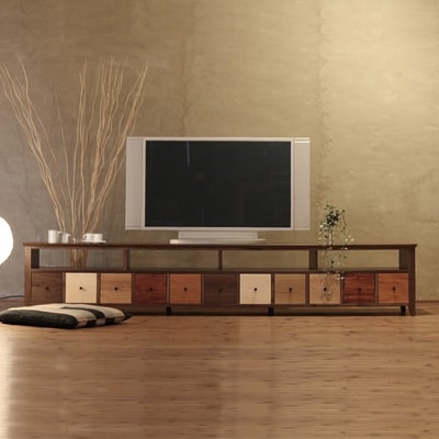 テレビボードTONGARI　11WOOD wal-naウォールナット　240cm　大川市　WAプラス
