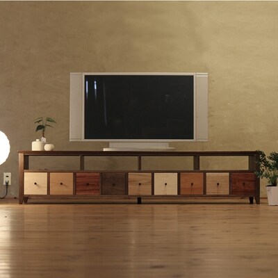 テレビボード　TONGARI　9wood-wal　198cm　大川市　WAプラス