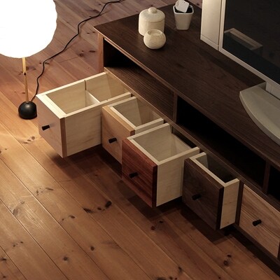 テレビボード　TONGARI　9wood-wal　198cm　大川市　WAプラス