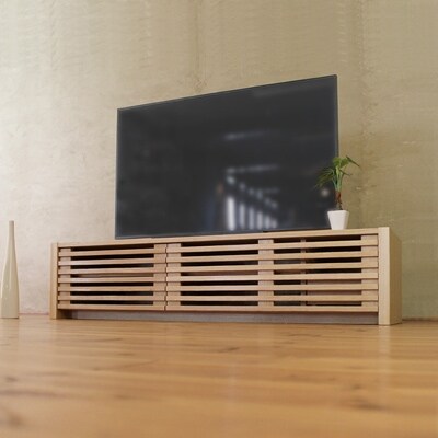 テレビボード　ZEBRA　150-ta　タモ　150cm　大川市　WAプラス