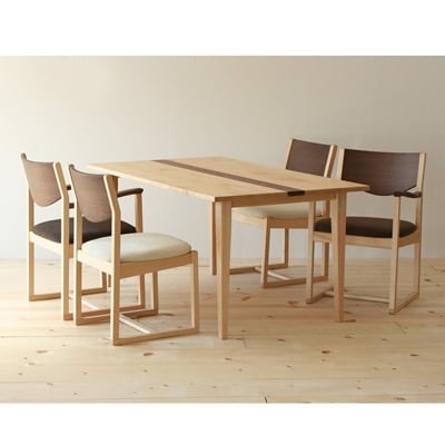 ダイニングテーブル　150×80×72　無垢　ウォールナット ダイニングテーブル　150×80×72　無垢　ウォールナット