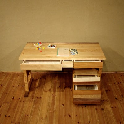 キッズデスク　PUZZLE-al　120×50×70　大川市