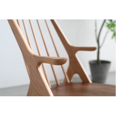 ウインザーチェア　オーデ　オーク&ウォールナット　大川家具