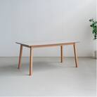 グレージュ ダイニングテーブル 140×80 GENE オーク無垢(大川市)