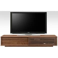 高級テレビボード無垢ソリド(テレビ台,完成品)幅180cm ウォールナット