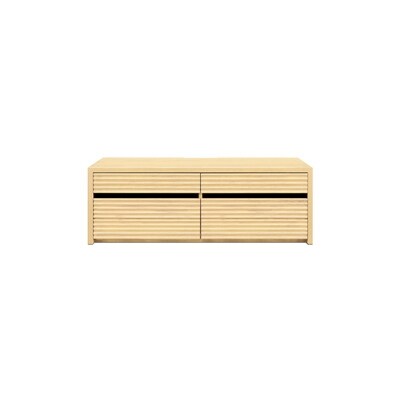 高級テレビボード無垢コリーナ(テレビ台,完成品)幅120cm メープル