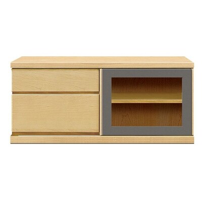 高級テレビボード天然木アーザ(テレビ台,完成品)幅110cm メープル 高級テレビボード天然木アーザ(テレビ台,完成品)幅110cm メープル