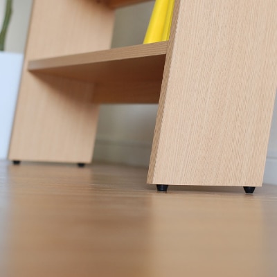 RIDE ライド 60ラダーシェルフ ライトブラウン(幅約60・高さ約180)