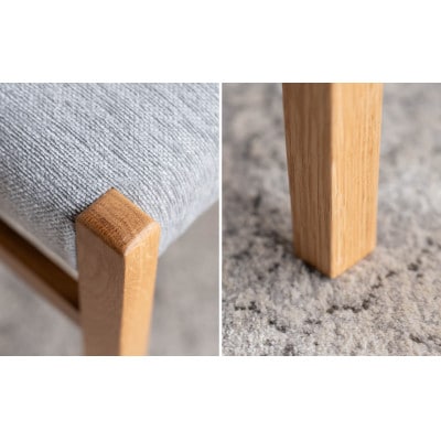 STジャンブル01 スツール オーク アネルカグレー 1脚