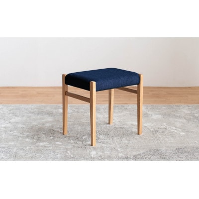 STジャンブル01 スツール オーク アネルカダークブルー 1脚