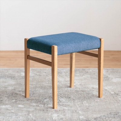 STジャンブル01 スツール オーク アネルカライトブルー 1脚