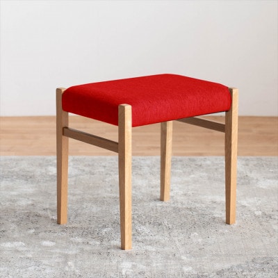 STジャンブル01 スツール オーク アネルカレッド 1脚