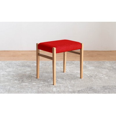 STジャンブル01 スツール オーク アネルカレッド 1脚