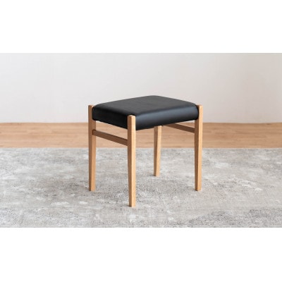 STジャンブル01 スツール オーク オールマイティブラック 1脚