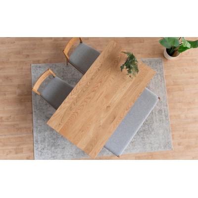 DT01 DC01 BC01 4点 ダイニングセット オーク アネルカグレー テーブル 椅子 ベンチ