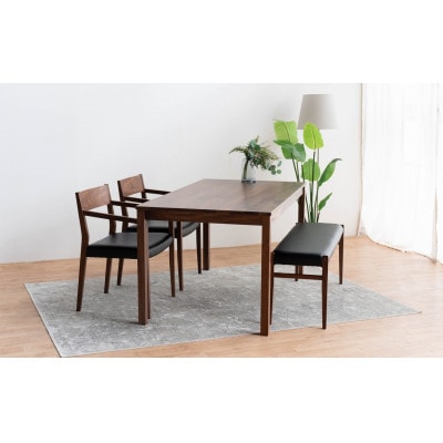 DT01 DC02 BC01 4点 ダイニングセット ウォールナット オールマイティブラック