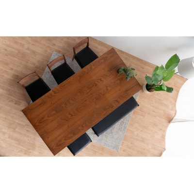 DT12 DC01 BC01 ST01 6点 ダイニングセット ウォールナット オールマイティBK