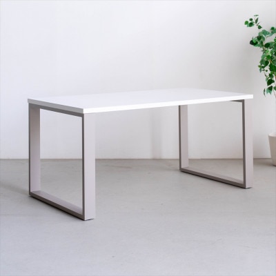 FN メラミン ダイニングテーブル 150 ホワイト 単品