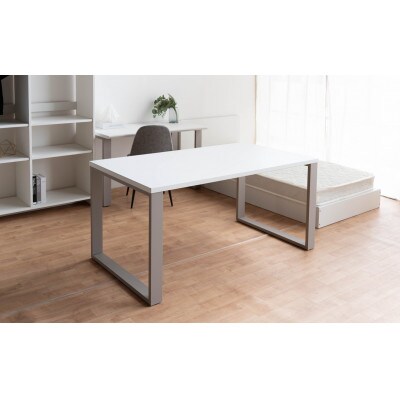 FN メラミン ダイニングテーブル 150 ホワイト 単品