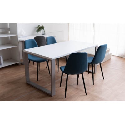 FN メラミン ダイニングテーブル 150 ホワイト 単品