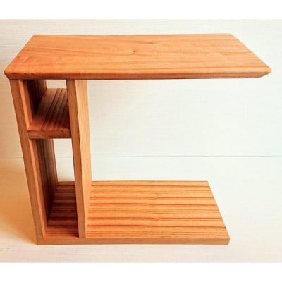 サイドテーブル　梓　センダン　大川家具