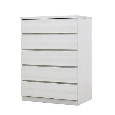 幅70-5段(奥行44cm)ホワイト色 クローゼットチェスト「フィット」大川家具【丸田木工】