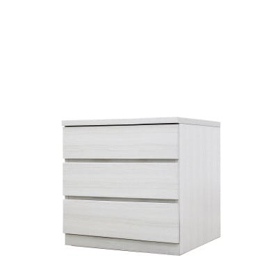 幅60-3段(奥行55cm)ホワイト色 クローゼットチェスト「フィット」大川家具【丸田木工】
