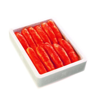 無着色辛子明太子「選」600g×2個セット(中切れタイプ)(大川市)
