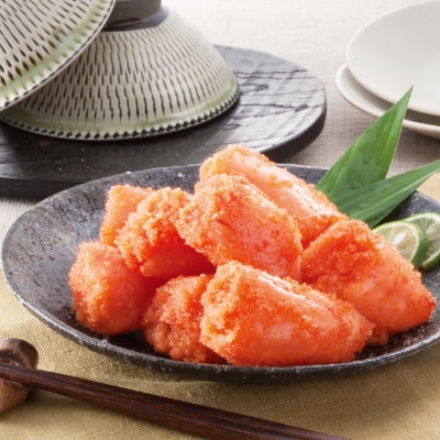 【海千】出来立て直送辛子明太子(切れ子)1kg(大川市)